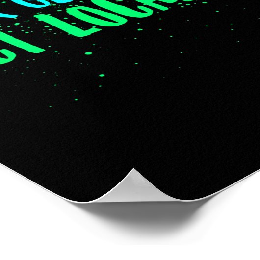 地域考え環境に対して地球規模で行動する ポスター (角)