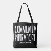 地域薬剤師PharmD トートバッグ (裏面)