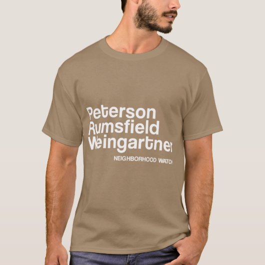 地域見守り活動 Tシャツ (正面)