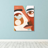 地域顔の更新 キャンバスプリント (インサイチュ (ウッドフロア))