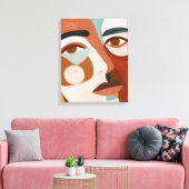 地域顔の更新 キャンバスプリント (インサイチュ (リビング))