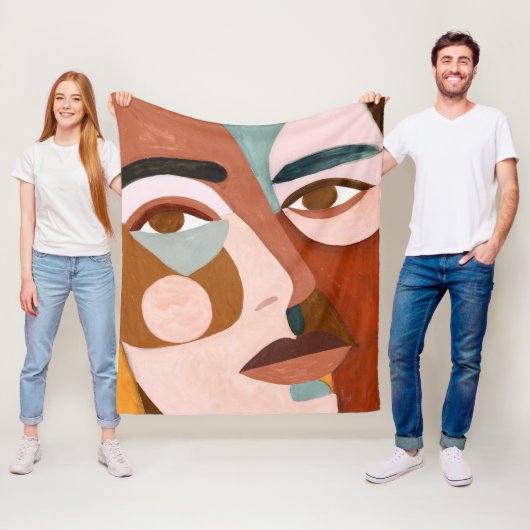 地域顔の更新 フリースブランケット (インサイチュ)