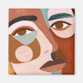 地域顔の更新 マグネット (正面)