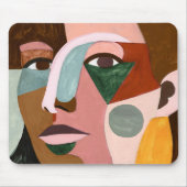 地域顔 マウスパッド (正面)