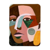 地域顔 マグネット (縦)