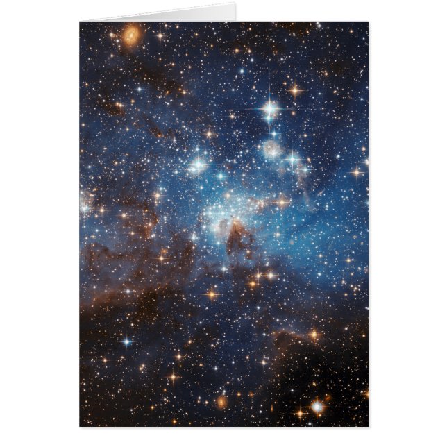 地域LH 95の星形成 (正面)