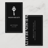 地実在所不動産名刺 名刺 (正面/裏面)