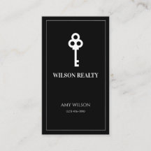 地実在所不動産名刺