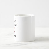 地専攻の質素晴らし、 コーヒーマグカップ (中央)