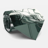 地層抽象芸術 ネクタイ (ロール)