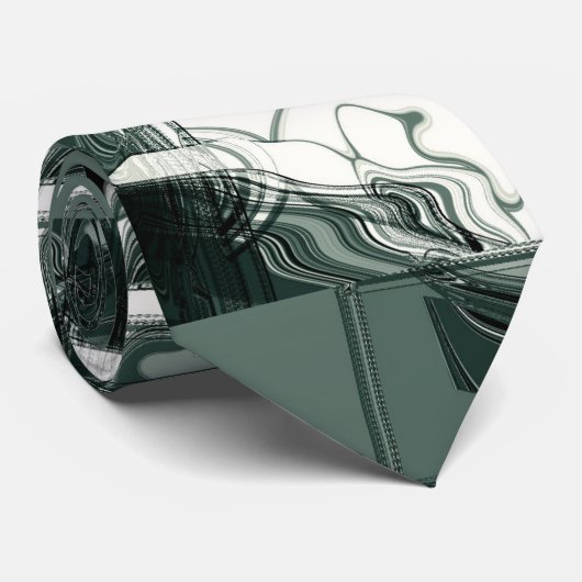 地層抽象芸術 ネクタイ (ロール)