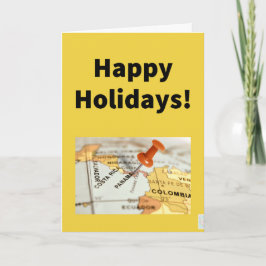 . .地峡によく似た外観を始める – クリスマス カード