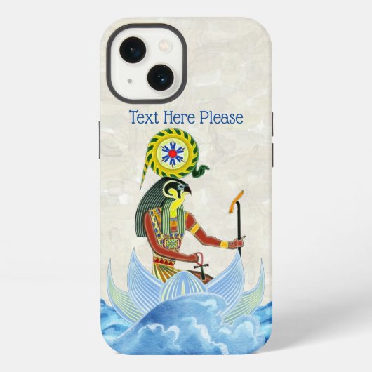 地平線のホルス iPhoneケース (裏面)