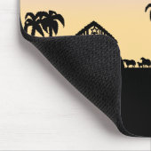 地平線の出生のシルエットの賢者 マウスパッド (コーナー)