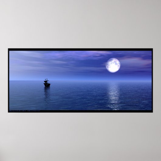 地平線の向こうに ポスター (正面)