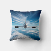 地平線の向こうに：背後からコンコルド クッション (裏面)