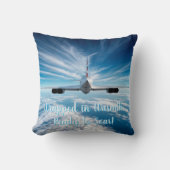 地平線の向こうに：背後からコンコルド クッション (正面)