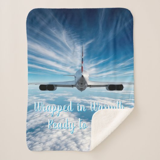 地平線の向こうに:背後からコンコルド シェルパブランケット (正面)