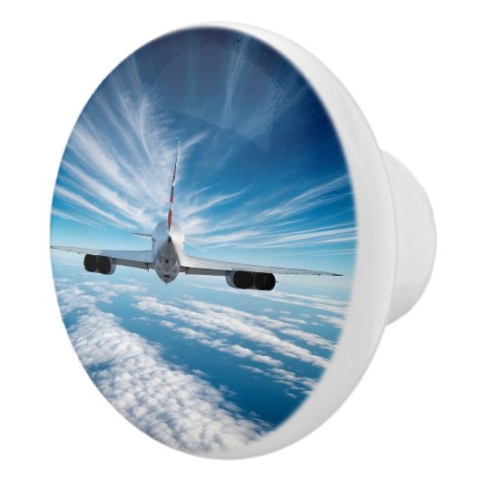 地平線の向こうに:背後からコンコルド セラミックノブ (右)