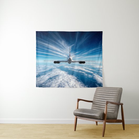 地平線の向こうに:背後からコンコルド タペストリー (インサイチュ(横))