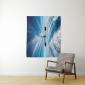 地平線の向こうに:背後からコンコルド タペストリー (インサイチュ)