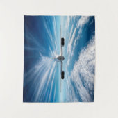 地平線の向こうに:背後からコンコルド タペストリー (正面)