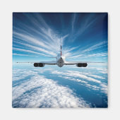 地平線の向こうに:背後からコンコルド マグネット (正面)