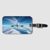 地平線の向こうに：背後からコンコルド ラゲッジタグ (正面横)