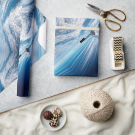 地平線の向こうに:背後からコンコルド ラッピングペーパー