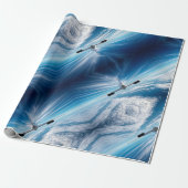 地平線の向こうに:背後からコンコルド ラッピングペーパー (アンロールド)