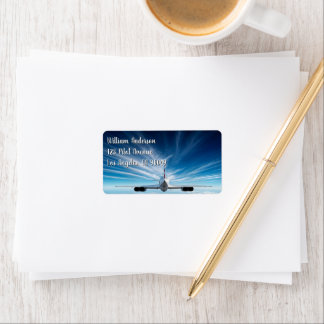 地平線の向こうに：背後からコンコルド ラベル