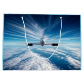 地平線の向こうに：背後からコンコルド ラージペーパーバッグ (裏面)