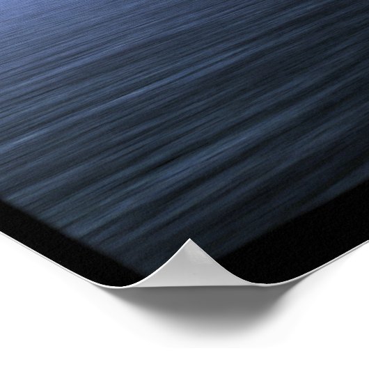 地平線の向こうへ – 暗いバージョン ポスター (角)