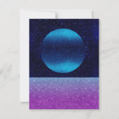 地平線の彼方に 招待状 (正面)