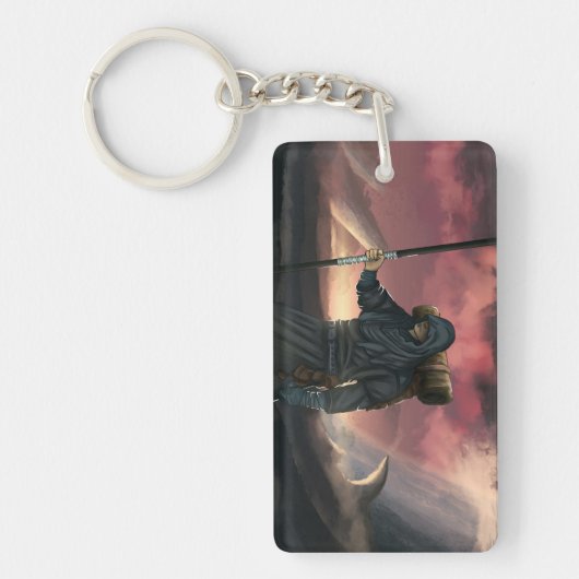 地平線の旅行者のキーホルダー キーホルダー (正面)