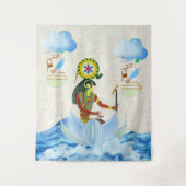 地平線の角 タペストリー (正面)