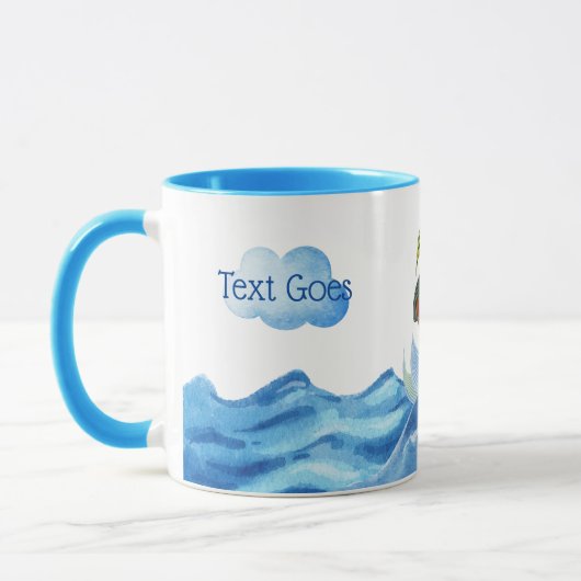 地平線の角 マグカップ (左)