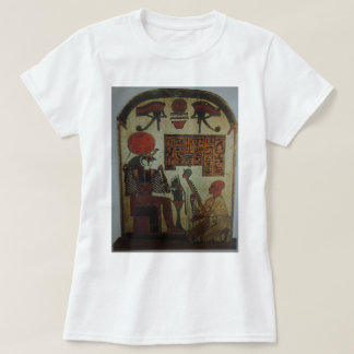地平線のHorusの前のハープ奏者の演劇 Tシャツ