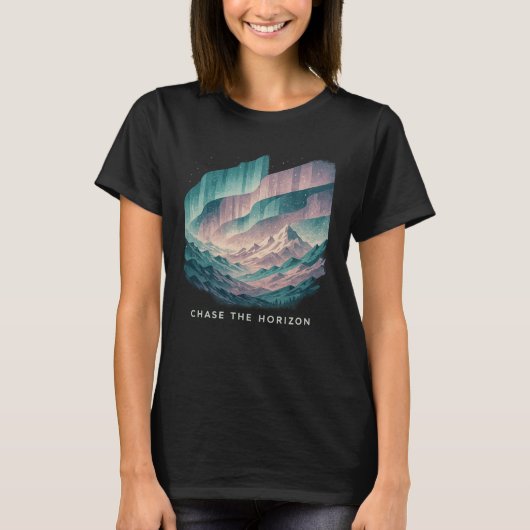 地平線を追いかけろ Tシャツ (正面)