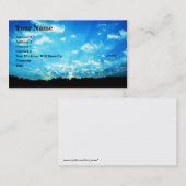 地平線を開けて下さい 名刺 (正面/裏面)