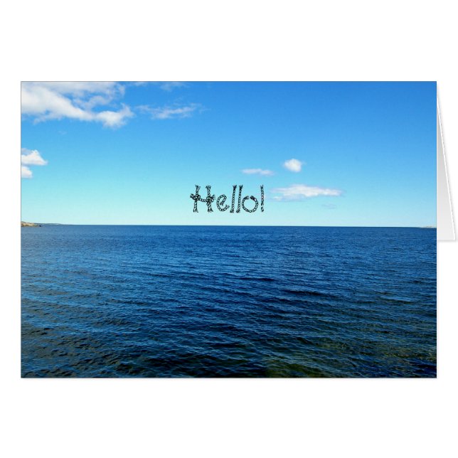 地平線カード (正面横)