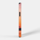 地平線上のサンセット iPhoneケース (右側面)