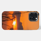 地平線上の日の出 iPhoneケース (裏面横)
