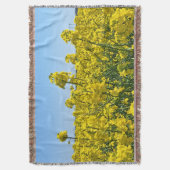 地平線 - ルーマニアの荒野の色彩 スローブランケット (正面縦)