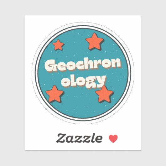 地年代学 シール (シート)