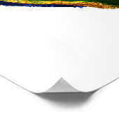 地形データを示す地球の完全。 ポスター (角)