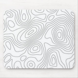 地形マウスパッド – 地形図 マウスパッド