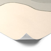 地形図カラフルプリント ポスター (角)