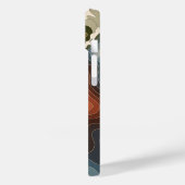 地形図カラフルプリント Case-Mate iPhoneケース (裏面 / 左)