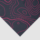 地形図パターン 薄葉紙 (詳細)